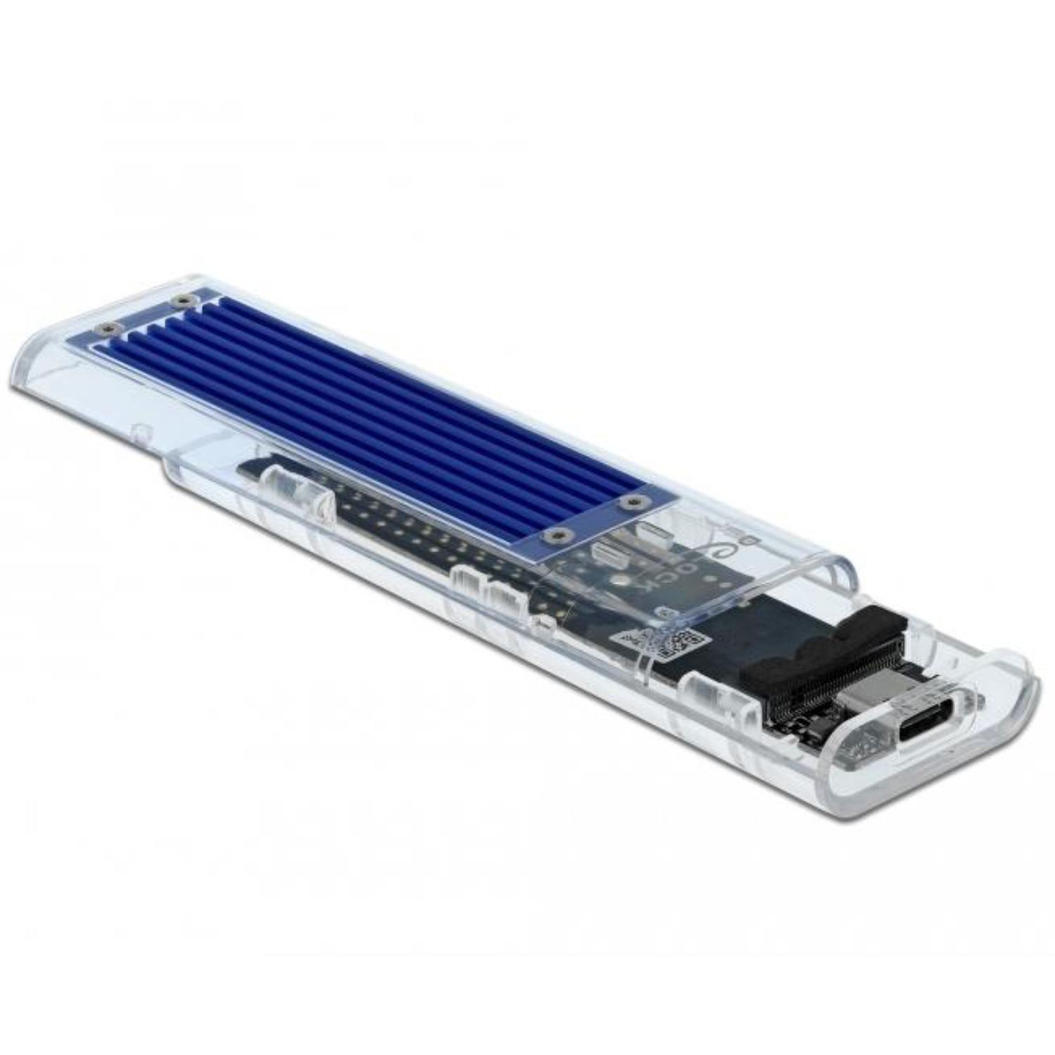 Delock Externes Gehäuse für M.2 NVMe PCIe SSD mit USB Type-C™ Buch