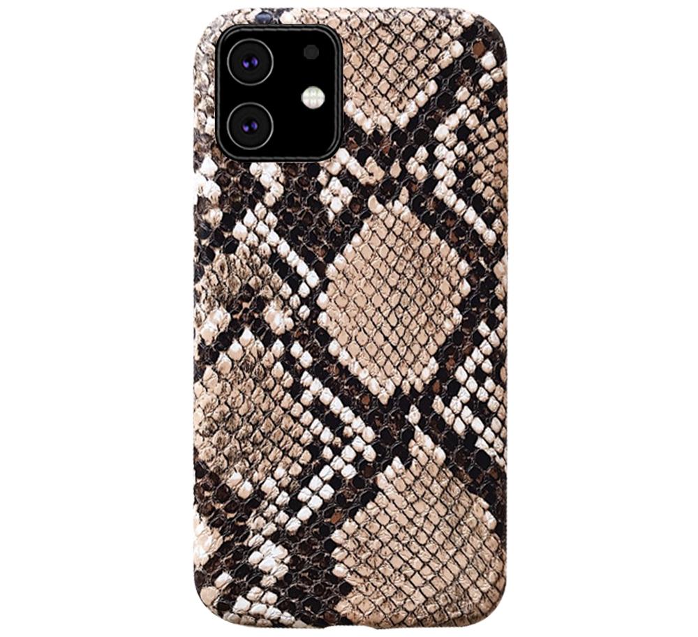 IPhone 11 - Backcover - Beige snake - Able & Borret