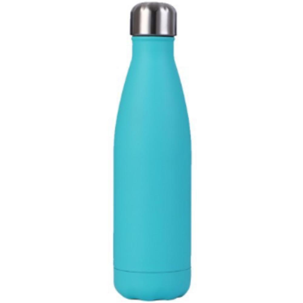Drinkfles Rubber turquoise - Able & Borret