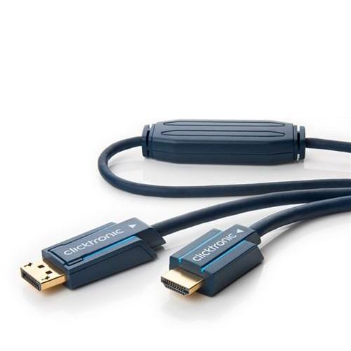 DisplayPort naar HDMI kabel - Clicktronic