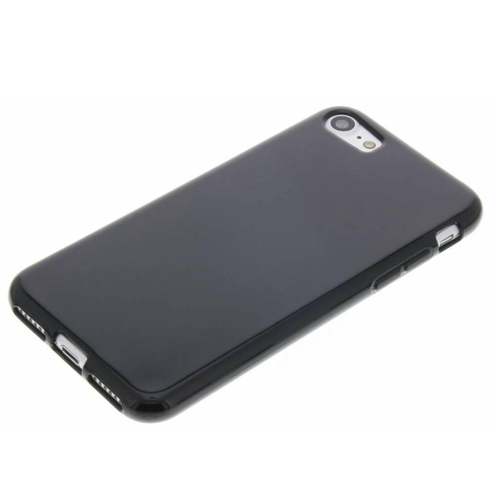 Softcase Backcover iPhone SE (2020) / 8 / 7 - Zwart / Black