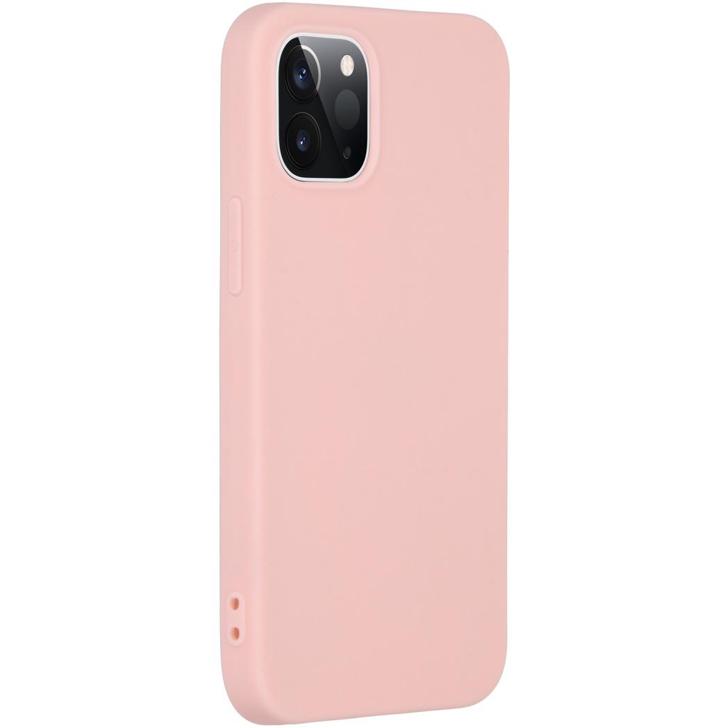 Color Backcover iPhone 12 5.4 inch - Roze - Roze / Pink - iMoshion