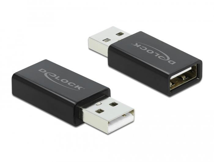 Delock USB 2.0 Adapter Typ-A Stecker auf Typ-A Buchse Daten B - Delock