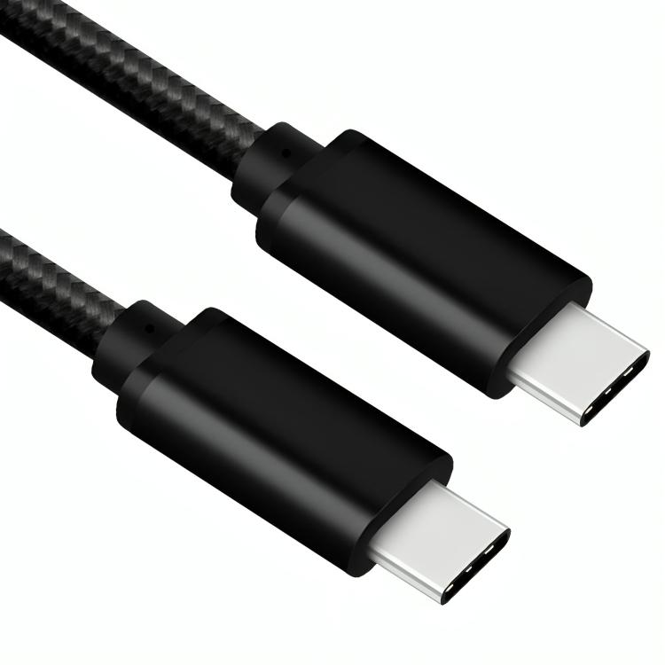 USB C naar USB C - 0.5 meter - Zwart - Allteq