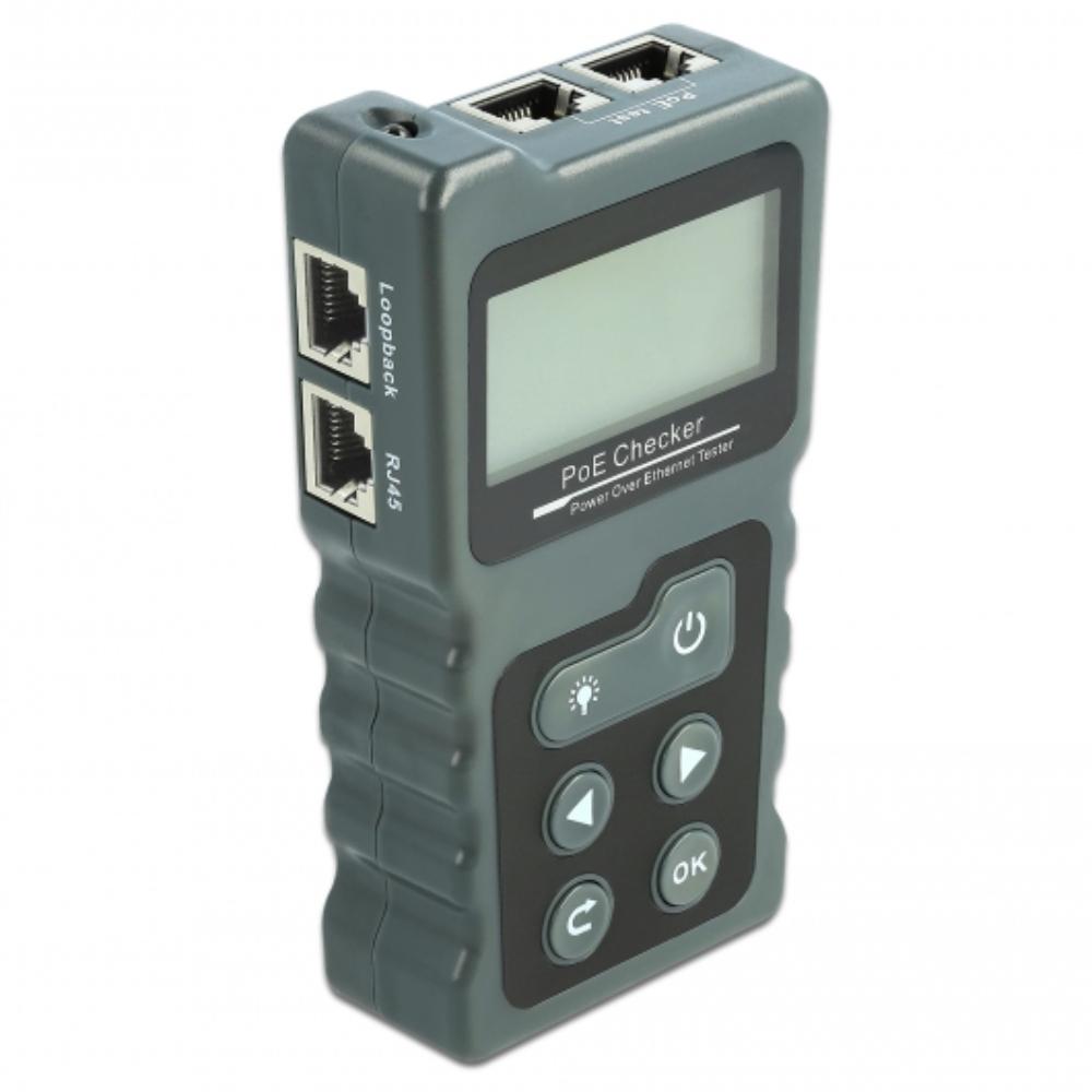 LCD Kabeltester RJ45 / PoE / DC / UTP / FTP / Netwerk