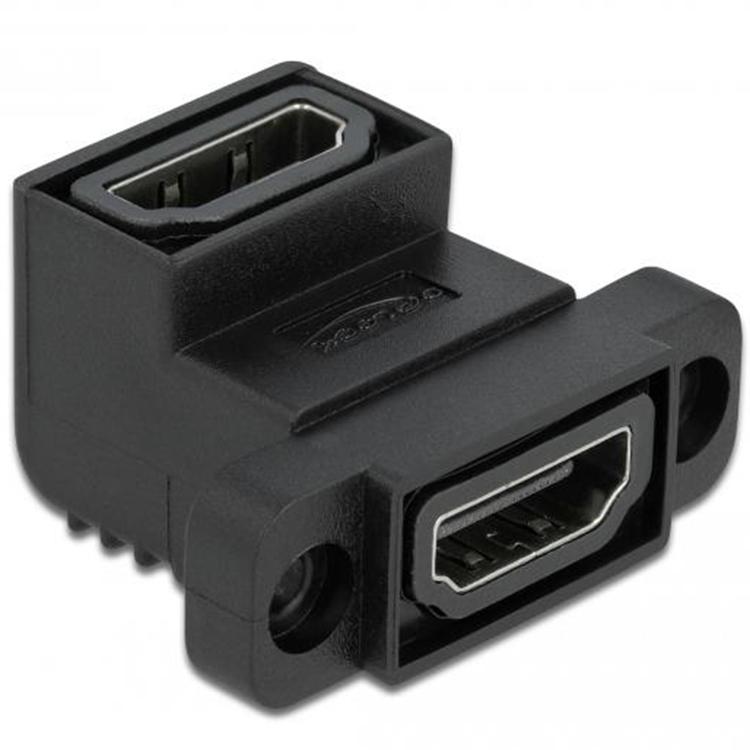 HDMI-Adapter - HDMI A Buchse zu HDMI A Buchse - Für Modulträger Easy