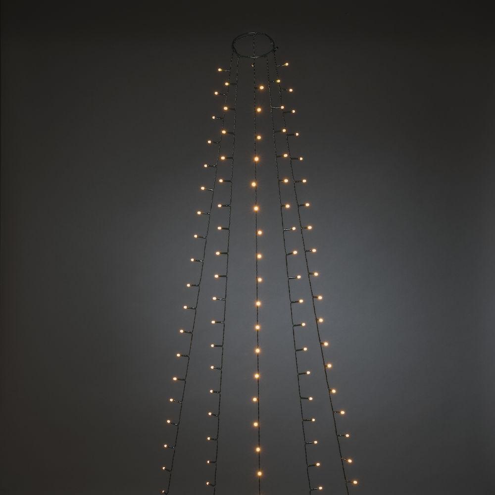 Led lichtmantel - 150 lampjes - 1.8 meter - timer - extra warm wit