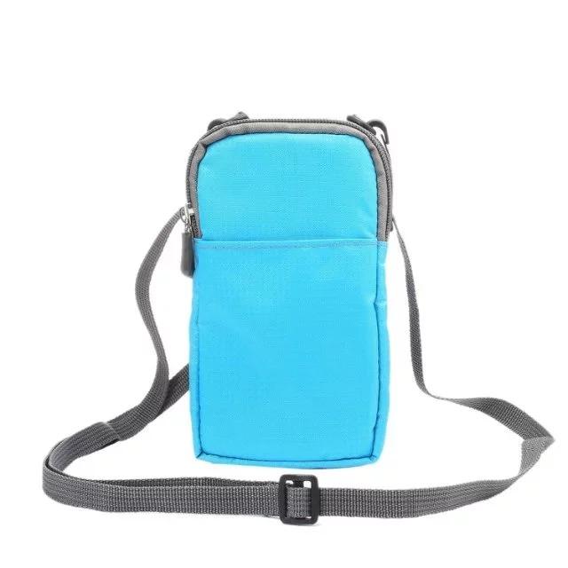 Smartphone tas blauw Merk: Able & Borret, Tasje, Materiaal: Nylon, Kleur:
