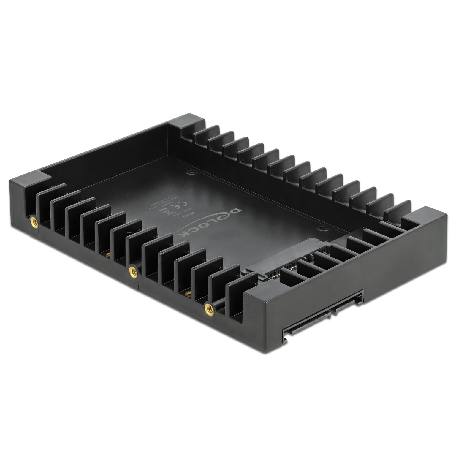 Delock 3,5″ Einbaurahmen für 2,5″ SATA-Laufwerk schwarz - Delock