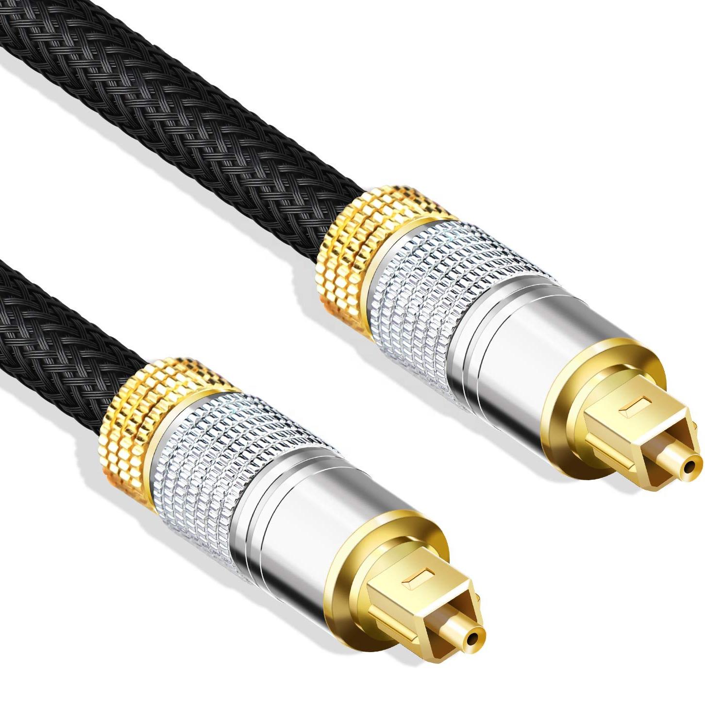 Optische Audio kabel - Toslink en spdif - Allteq - 0.5 meter