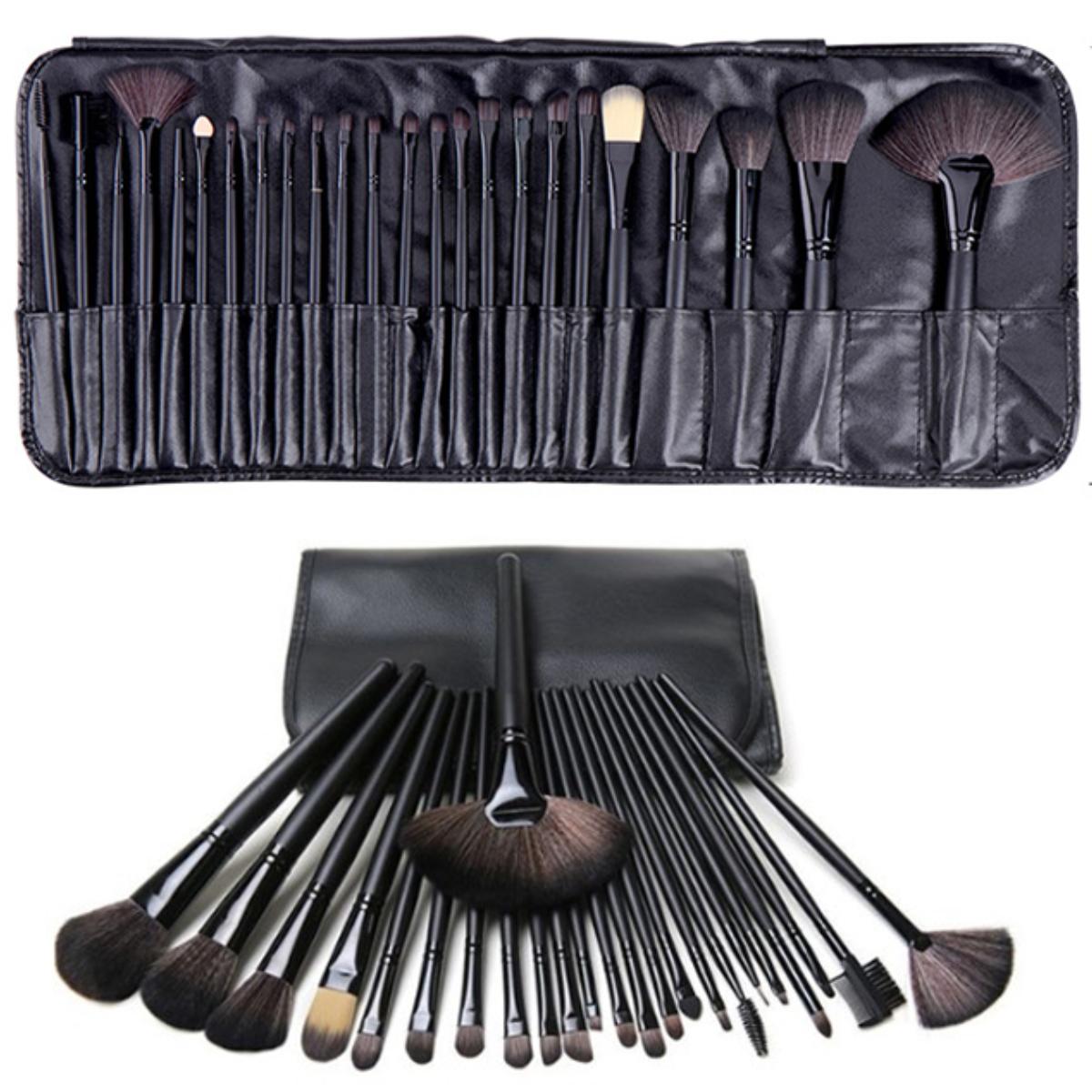 Make-up kwastenset met etui