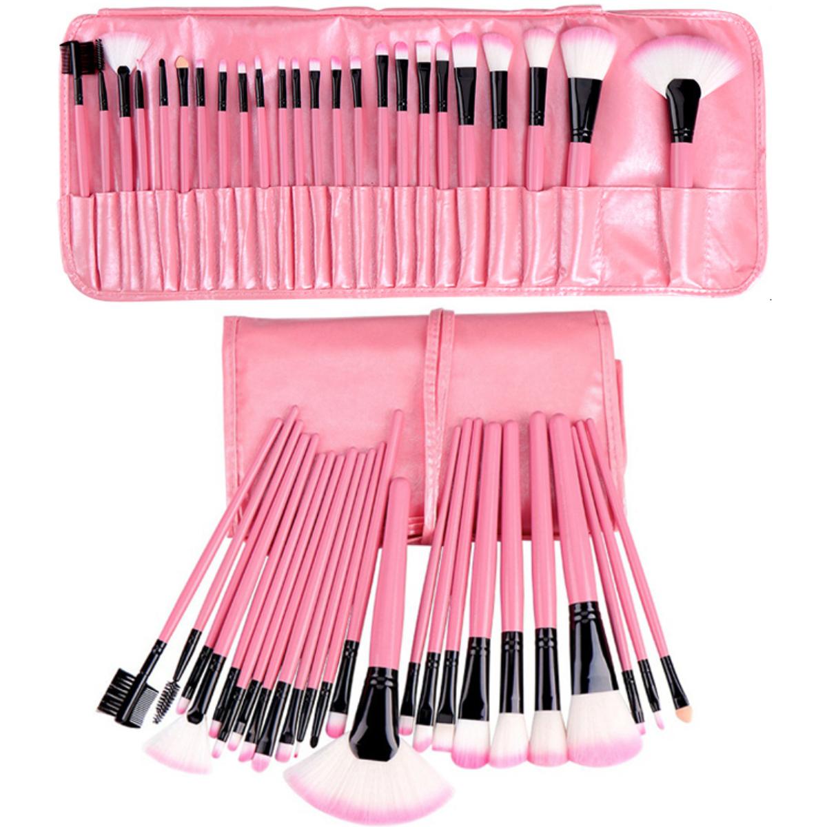 Make-up kwastenset met etui
