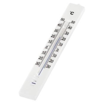Binnen-/buitenthermometer, 18 cm, analoog