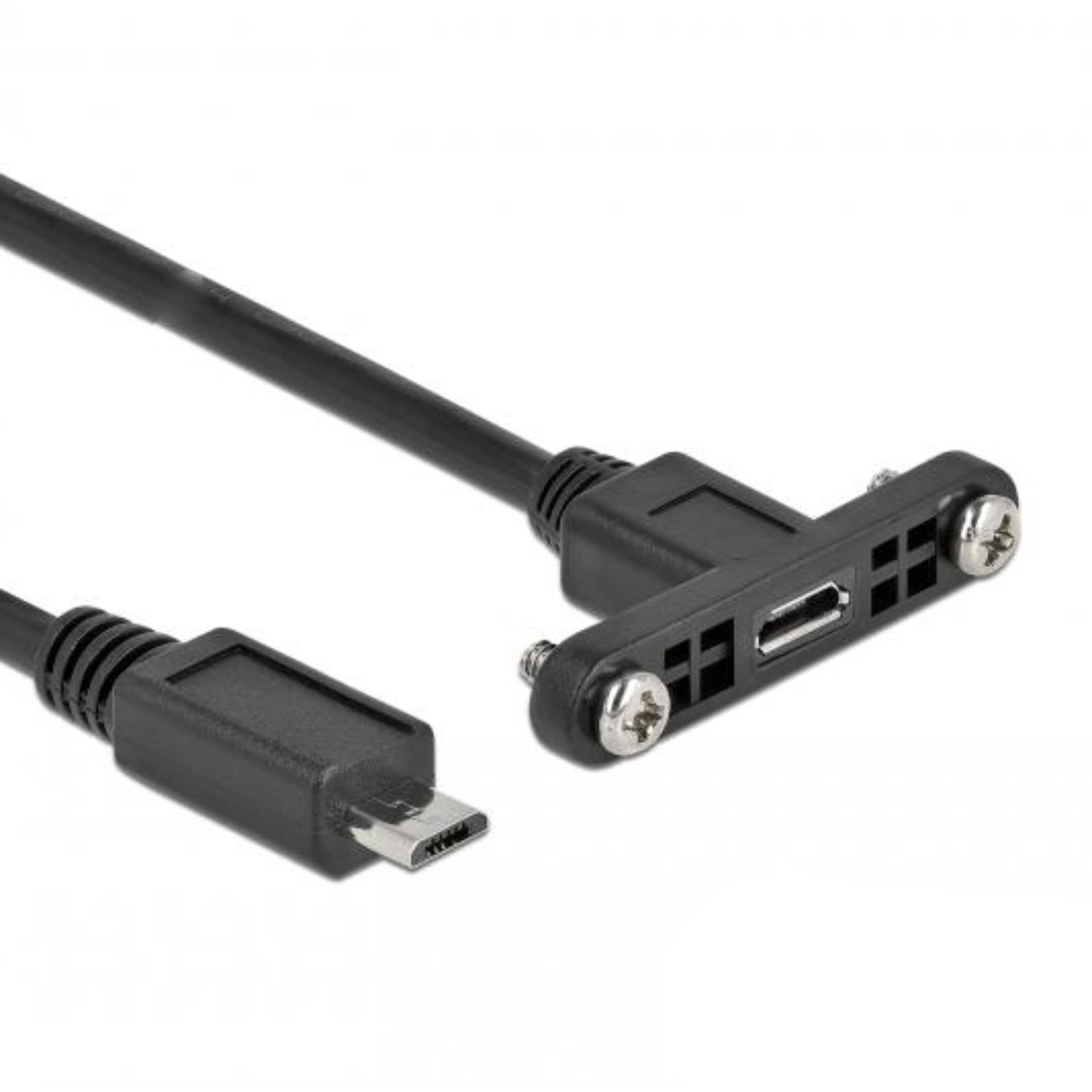 Delock Kabel USB 2.0 Micro-B Buchse zur Installation > USB 2.0 Micro-