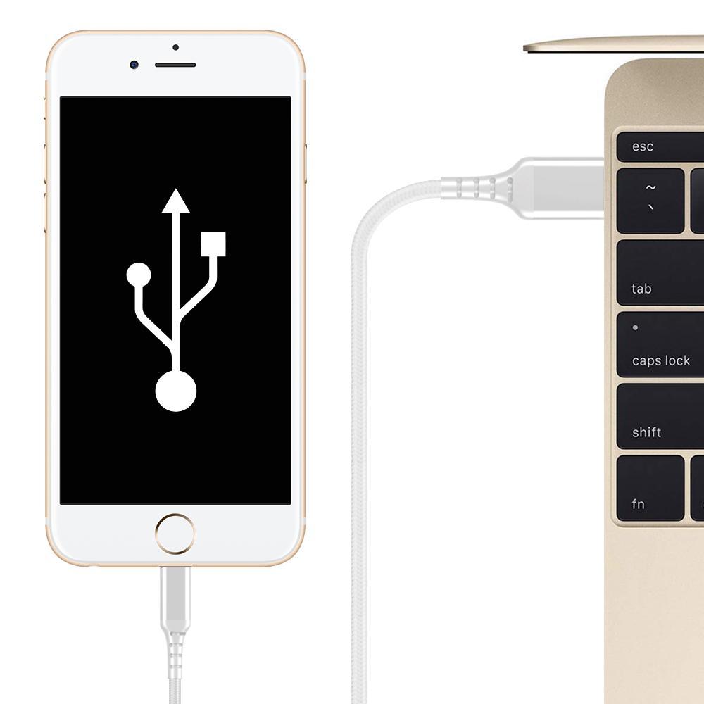 USB 2.0 naar Lightning kabel - Allteq