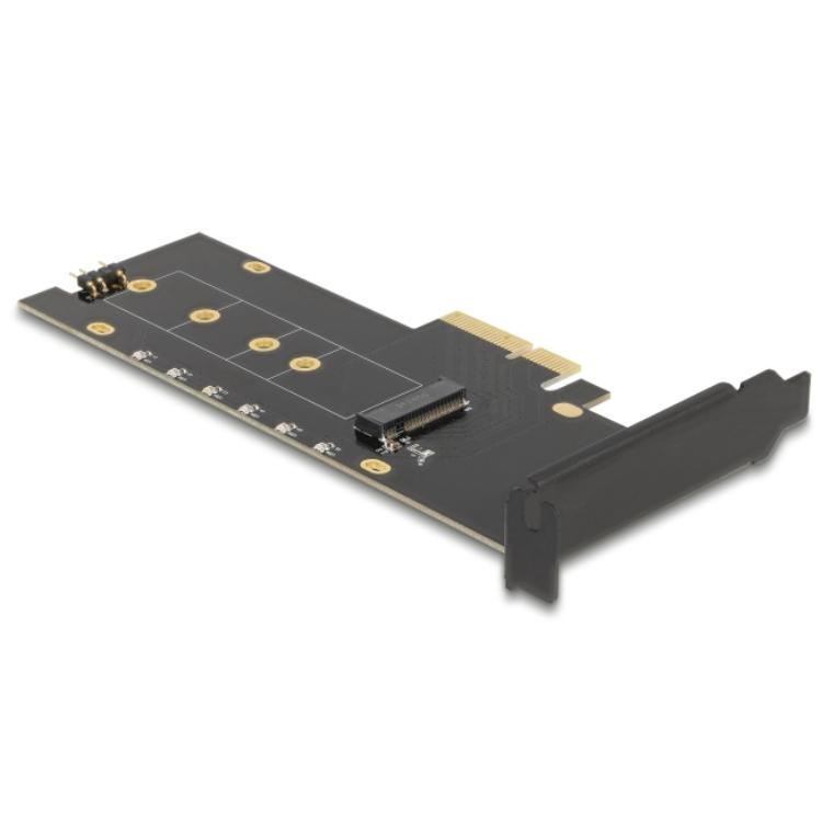 Delock PCI Express x4 Karte zu 1 x intern NVMe M.2 Key M mit Kühlkör