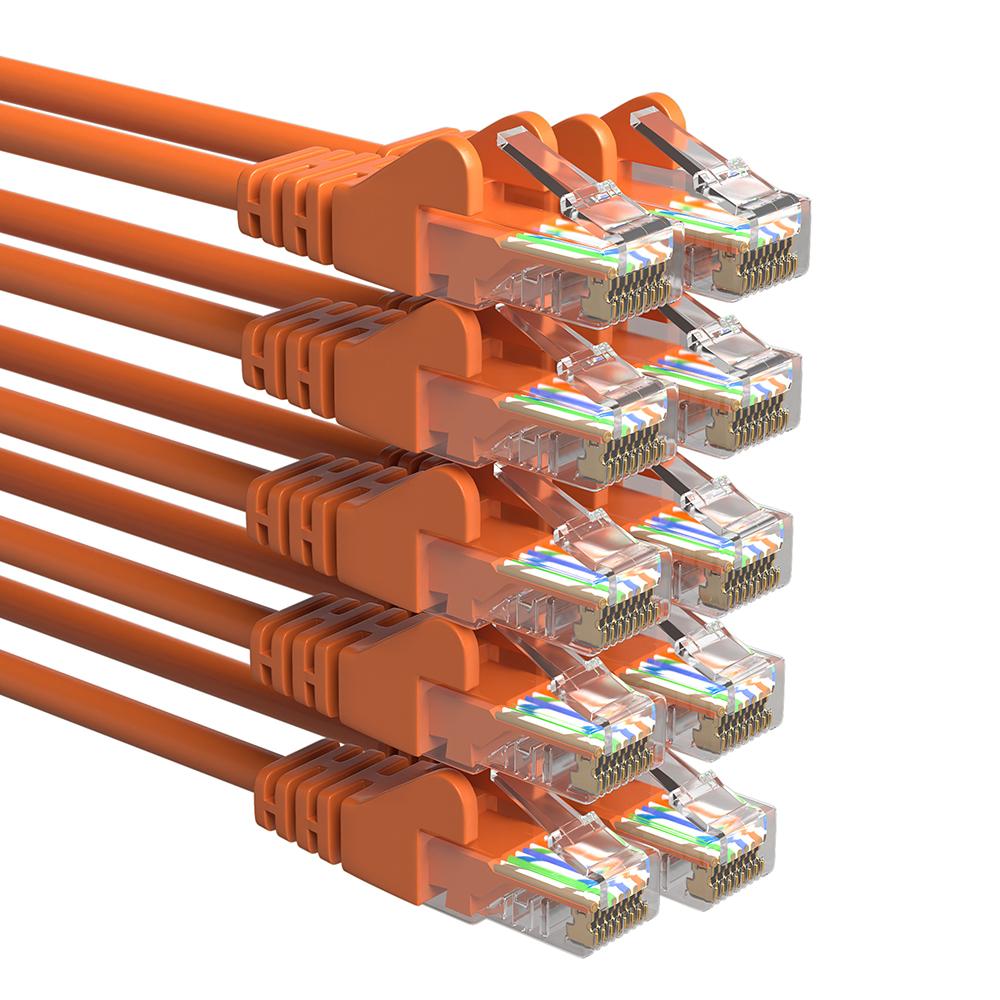 U/UTP Cat 5e - 50 meter - Oranje - Allteq
