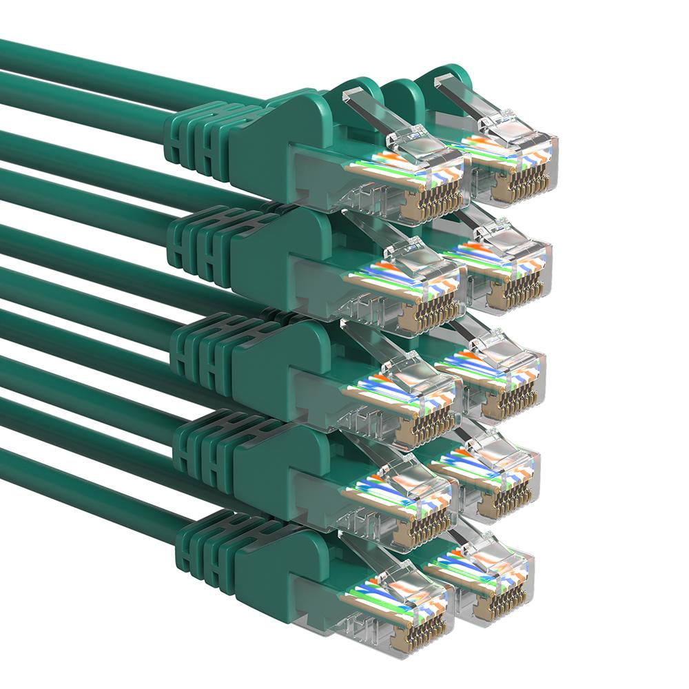 U/UTP Cat 5e - 50 meter - Groen - Allteq