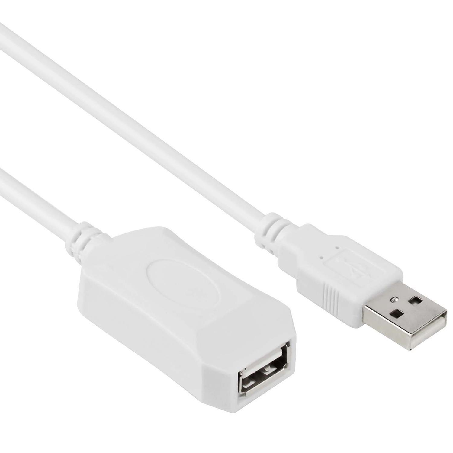 USB A Male to USB A Female HQ Active Extension Cable - Allteq