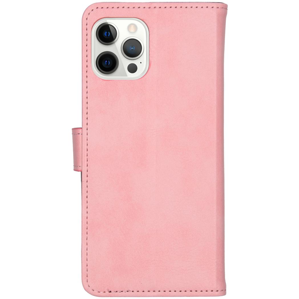 Luxe Booktype iPhone 6.1 - Roze - Roze / Pink - iMoshion