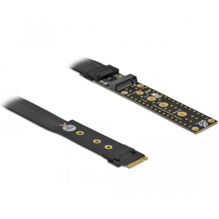 Delock Riserkarte M.2 Key M NVMe, 20 cm Kabel - Delock
