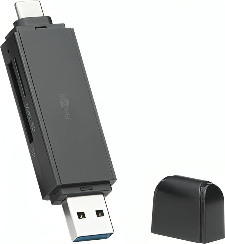 USB C kaartlezer - Goobay