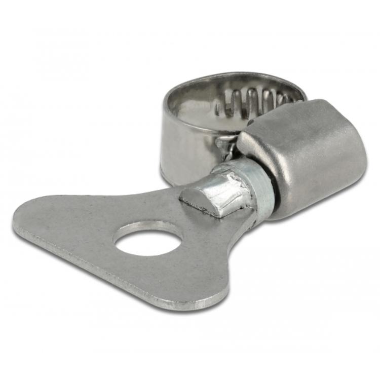Delock Schlauchschelle 8 - 12 mm, 10 Stk. Metall. - Delock