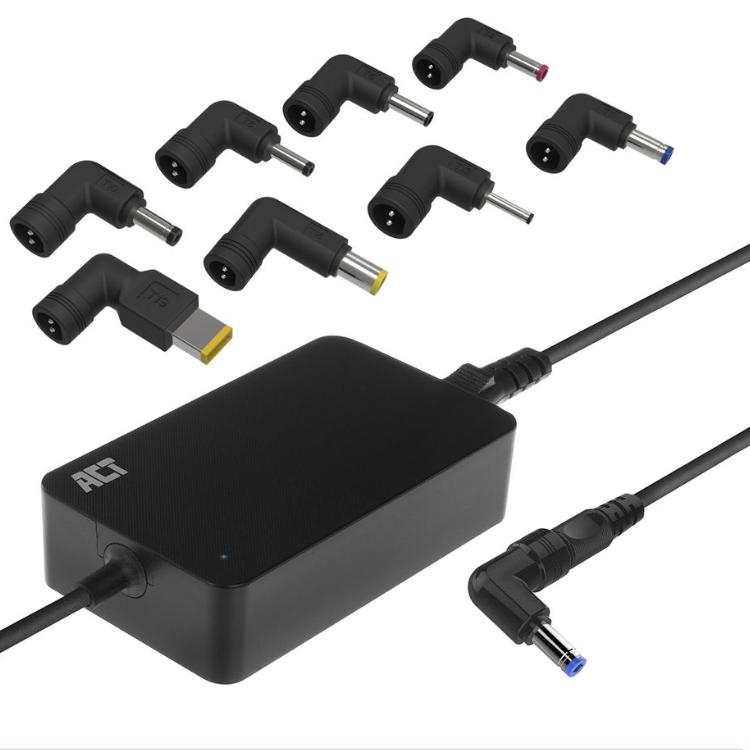 Laptop-Adapter - Euro-Stecker auf 8x abgewinkelte Stecker - ACT