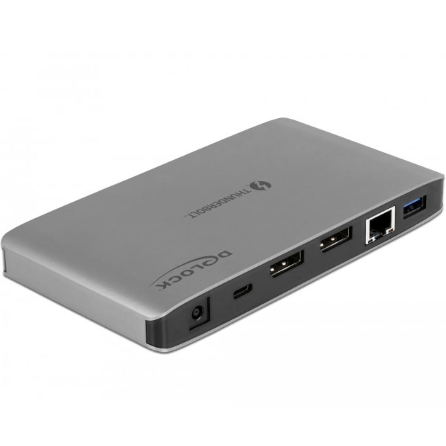 Delock Thunderbolt™ 4 Hub, 3x Thunderbolt 4, USB-A. - Delock