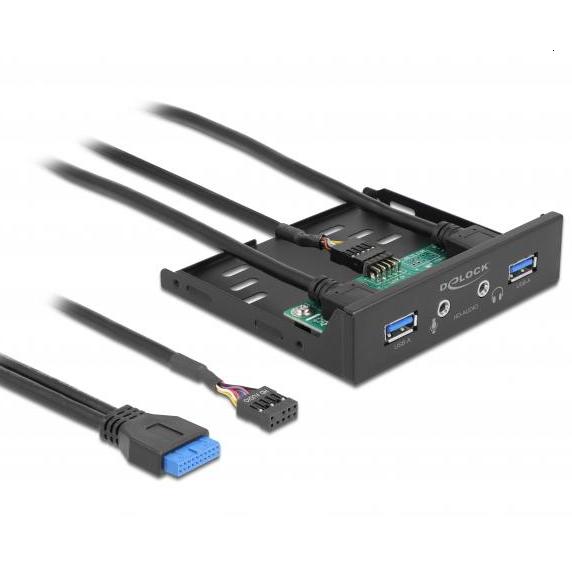 Delock: 2x USB Type-A + HD-Audio. - Delock