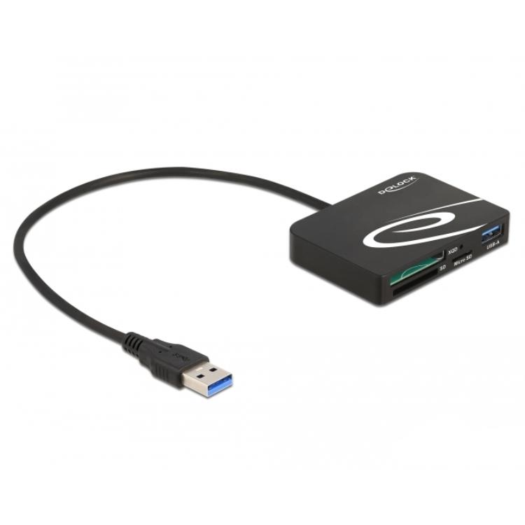 USB 3.0-Kartenleser - Schwarz - Delock