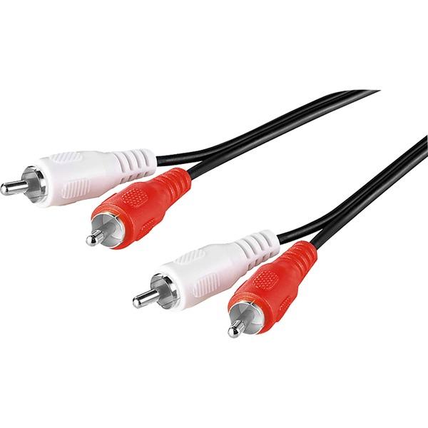 Stereoverbindungskabel 2 x Cinch - Goobay
