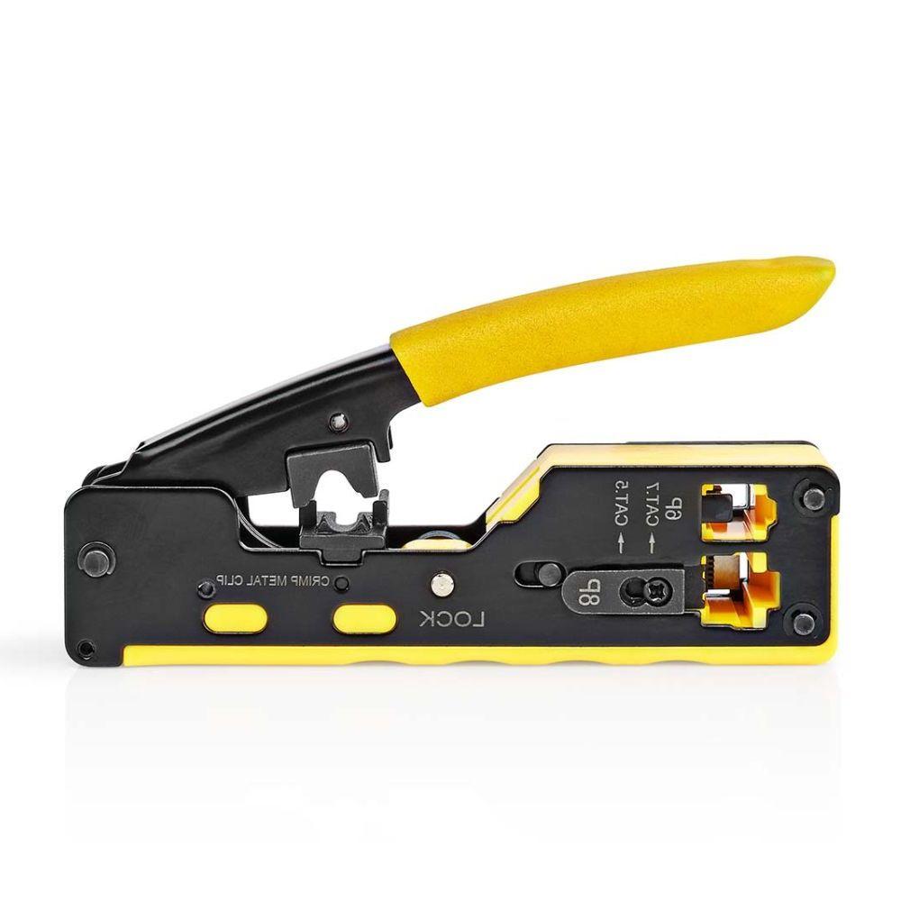 Crimpzange CAT5 / CAT5e / CAT6 / CAT6a / CAT7 / RJ12 / RJ45 Cut / - Ne