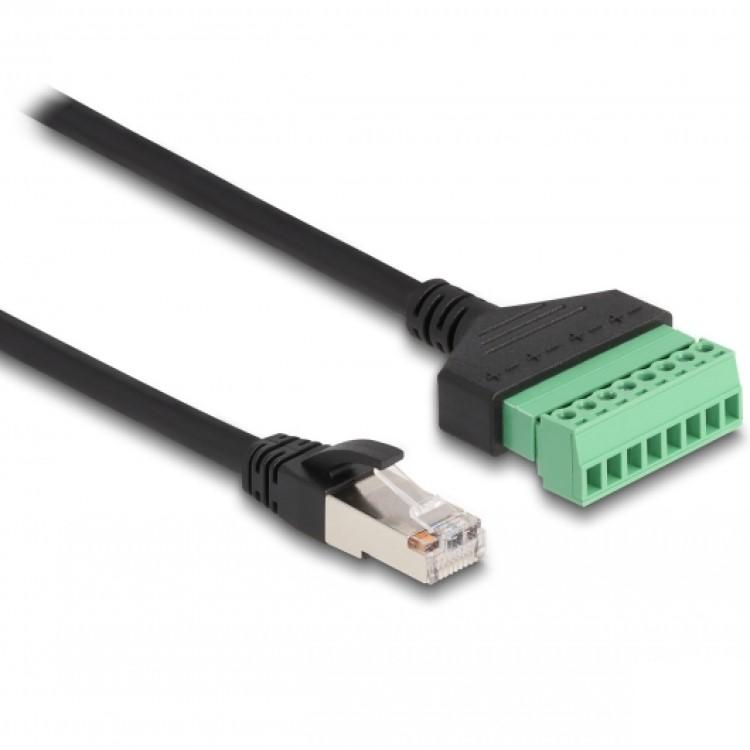Adapter RJ45 auf Klemmleiste - Delock