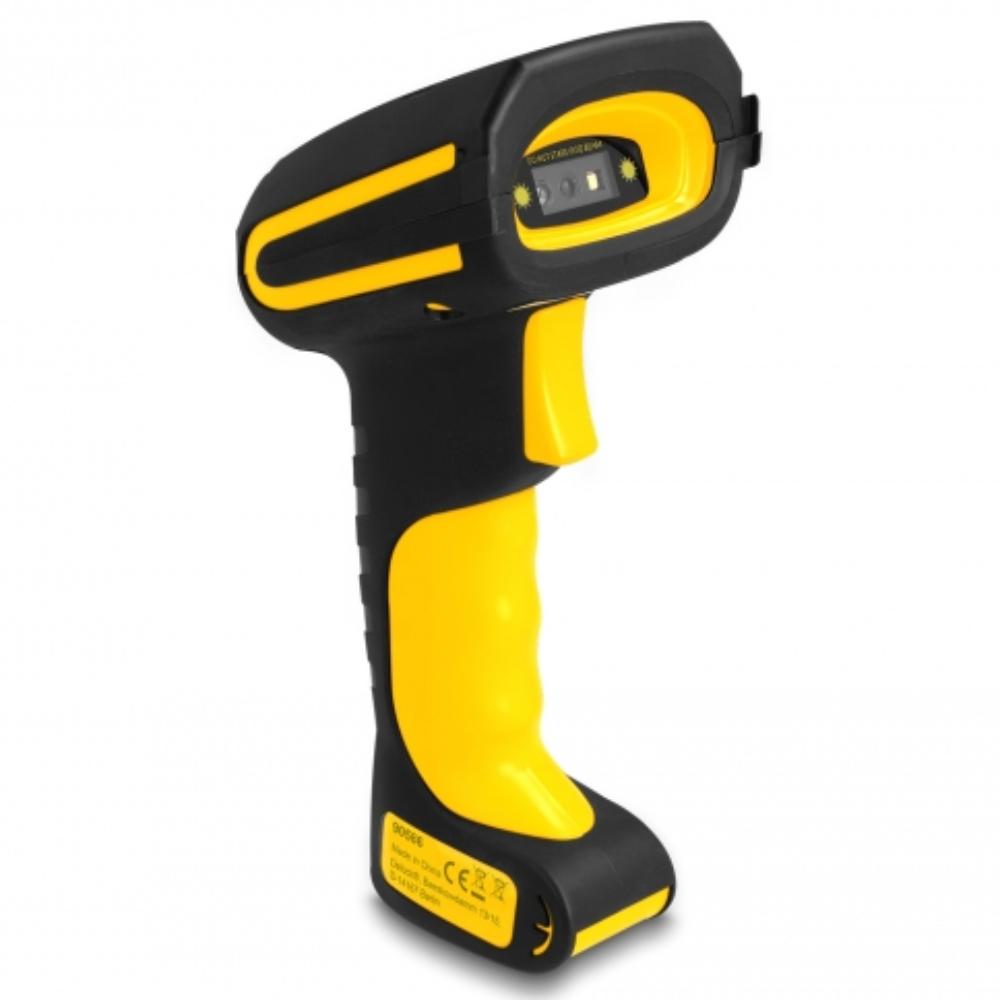 Delock Barcodescanner 1D/2D, 433 MHz / Bluetooth. - Delock