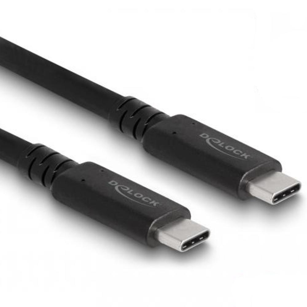 Delock USB4™ 40 Gbps Kabel koaxial 1,2 m USB PD 3.1 Erweiterter Leis