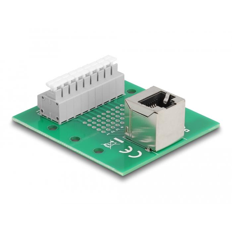 Terminalblock DIN-rail, RJ45 und 9-polig. - HQ products