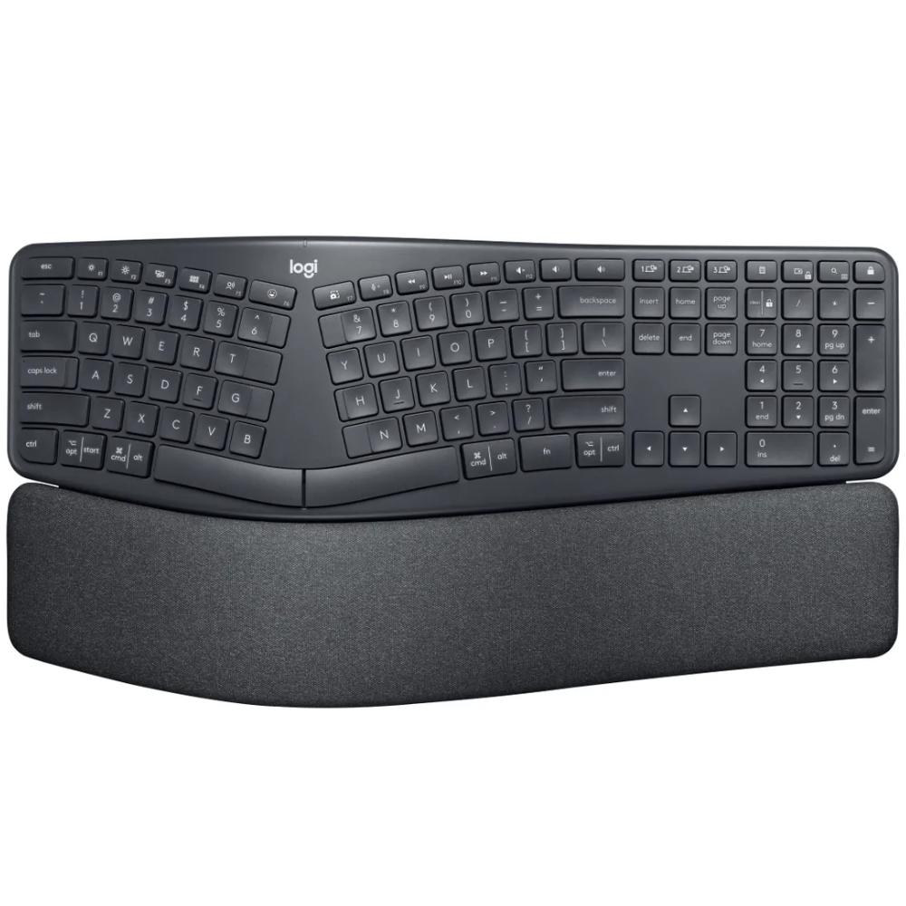 Logitech K860 for Business Tastatur Bluetooth Englisch Graphit - LOGIT
