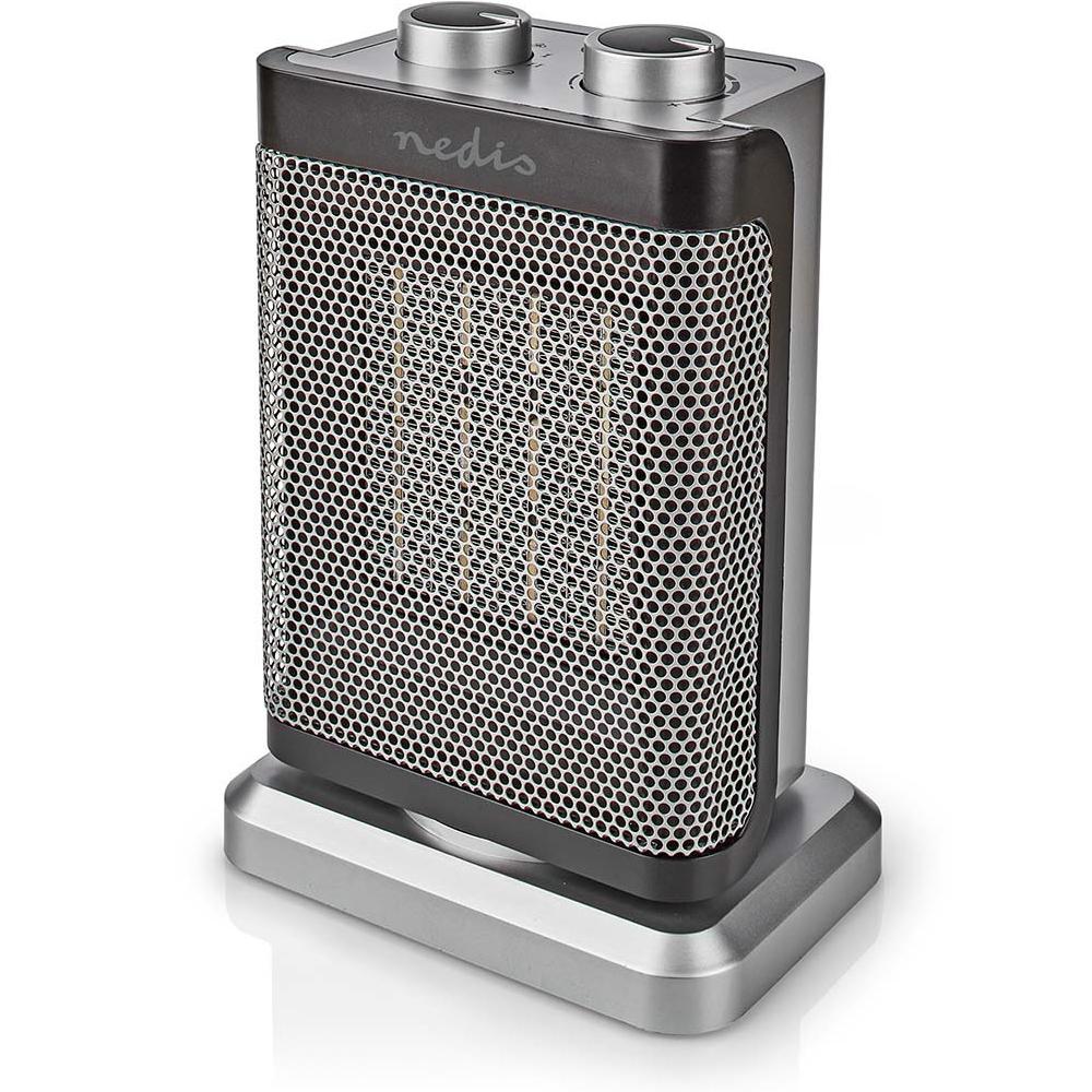 Keramischer PTC-Heizlüfter 1000 / 1500 W 2 Heizmodi - Nedis