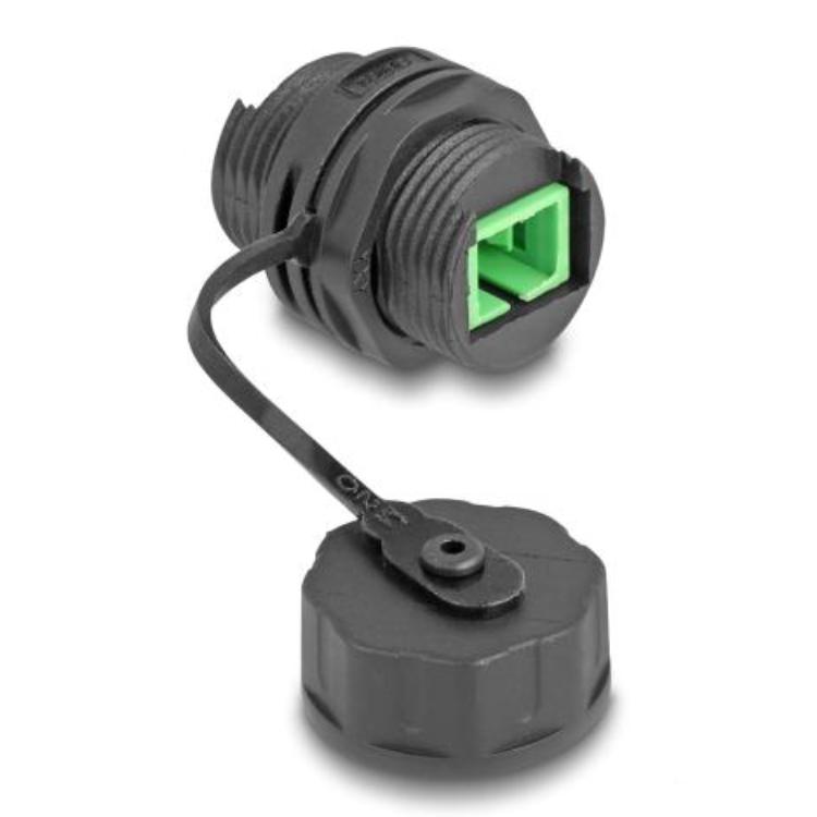 Delock SC Simplex auf SC Simplex Glasfaserkabelverbinder. - HQ product