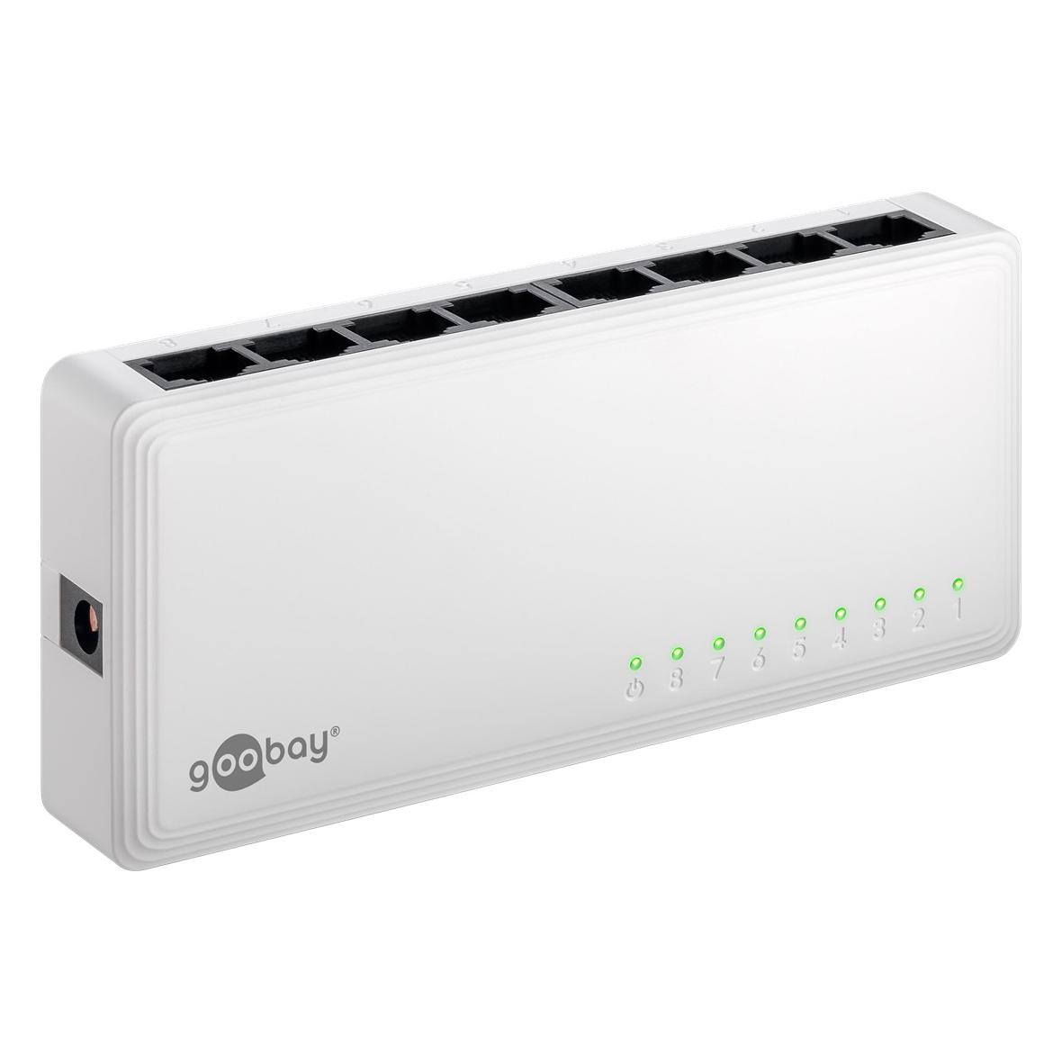 8-poorts netwerk switch