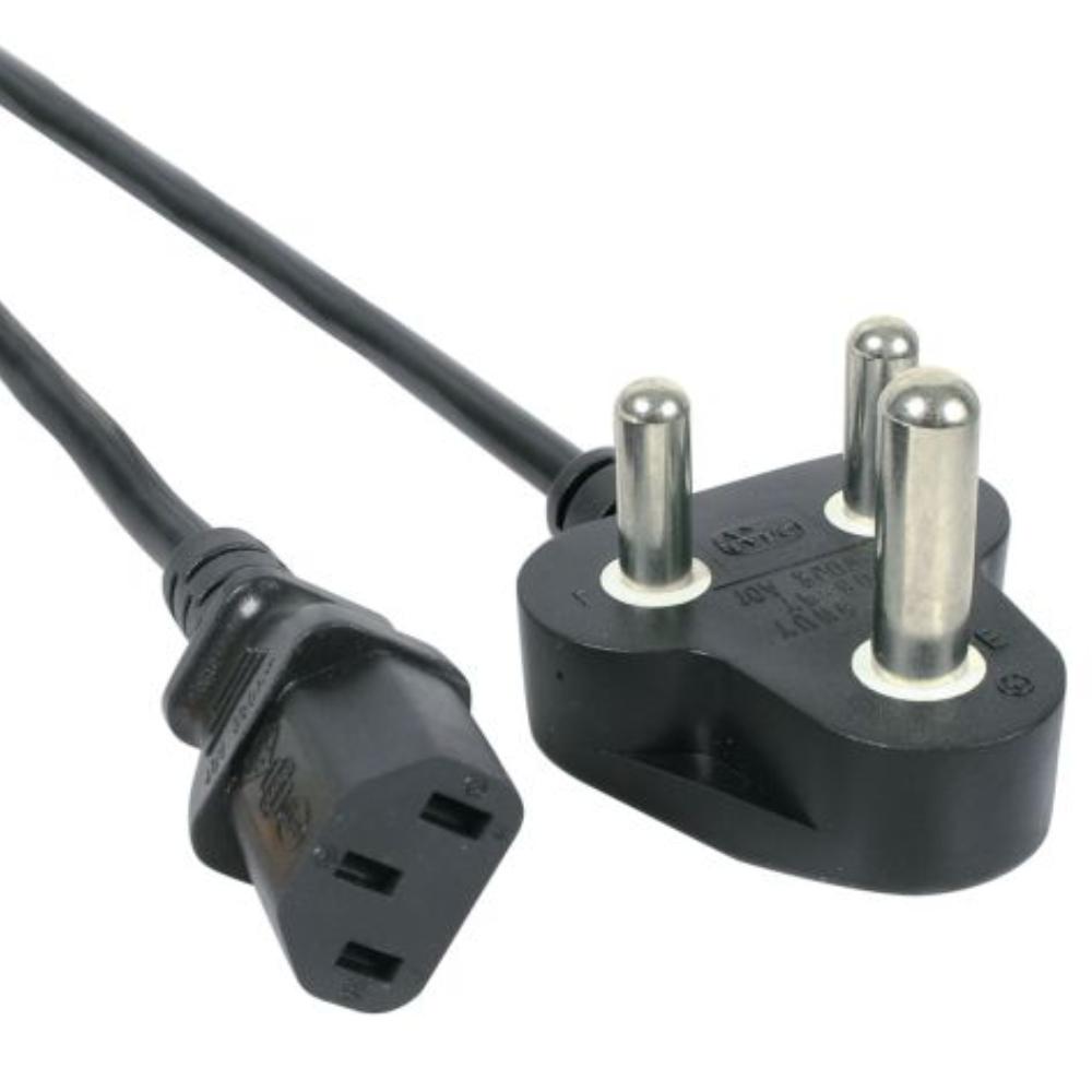 Voedingskabel C13 naar Zuid-Afrika/India - EFB elektronik