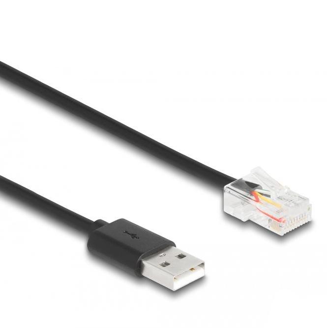 Delock USV Kommunikationskabel USB 2.0 Typ-A auf USB RJ50 2 m - HQ pro