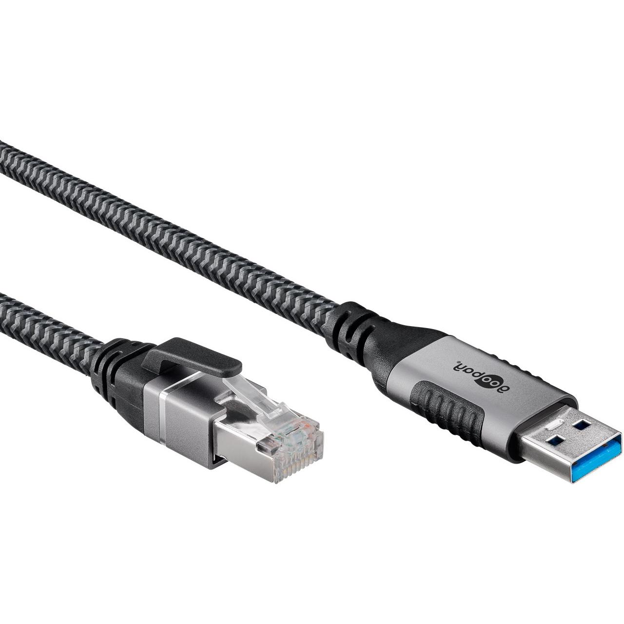 S-FTP Cat 6 - 1,5 Meter - Schwarz - Goobay