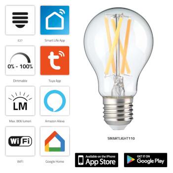 SMARTLIGHT110 Intelligente Filament-LED-Lampe mit Wi-Fi - Alecto