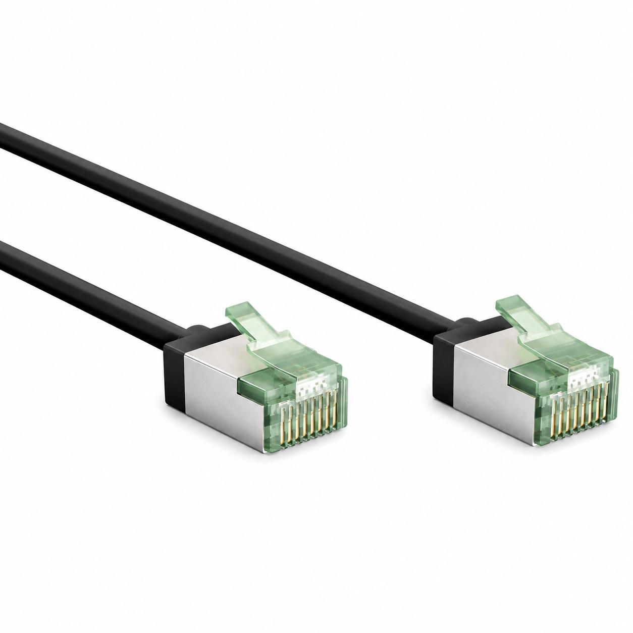 U/FTP cat 8.1 - 0,5 Meter - Schwarz - Goobay