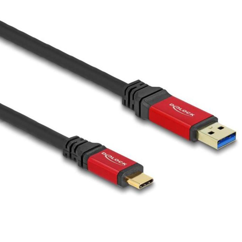 DELOCK USB 10 Gbps Kabel USB Typ-A Stecker auf USB Typ-C Stecker 2 m -
