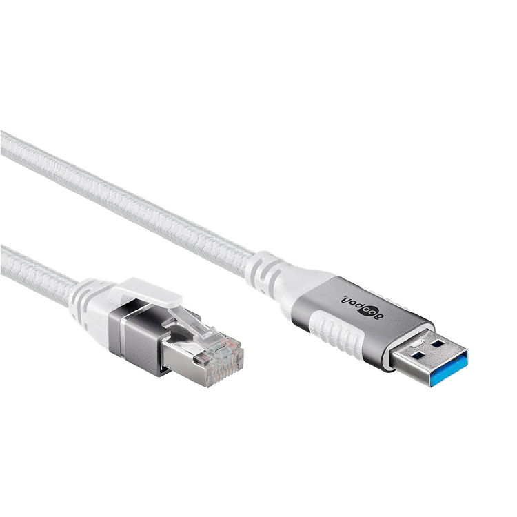 S-FTP Cat 6 - 1,5 Meter - Weiss - Goobay