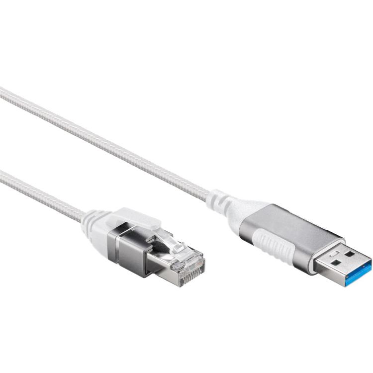USB naar RJ45 ethernet slim kabel - Goobay
