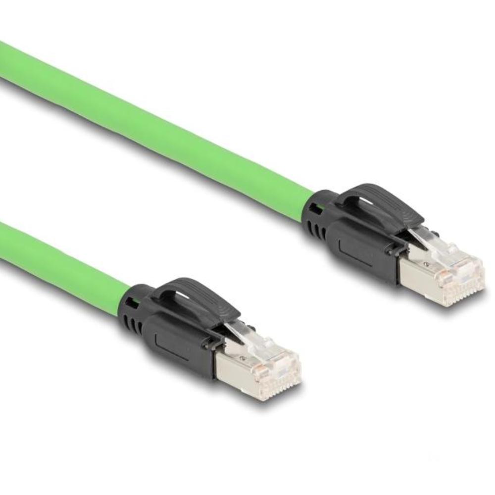 Delock RJ45 Netzwerkkabel Cat.6A Stecker zu Stecker SF/UTP schleppkett
